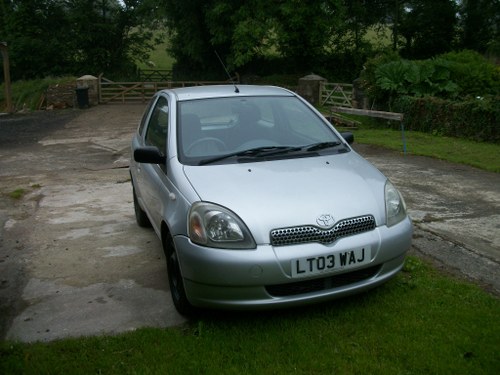2003 toyota yaris 1.3 automatic For Sale