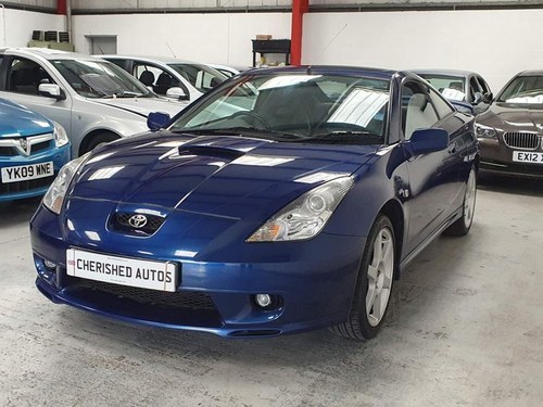 2002 Toyota Celica 1.8 VVTL-i T Sport 25,000 MILES LEATHER 188BHP For Sale