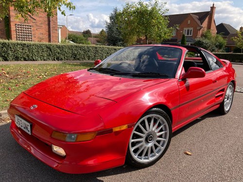 1992 Toyota MR2 GT Turbo Rare T-bar, fsh, last owned for 8 y For Sale