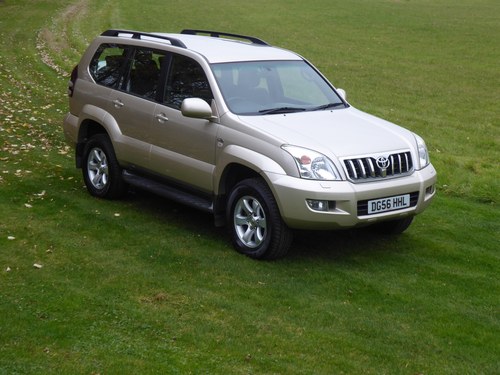2006 Toyota Land Cruiser 75k miles Full Service History Manual For Sale