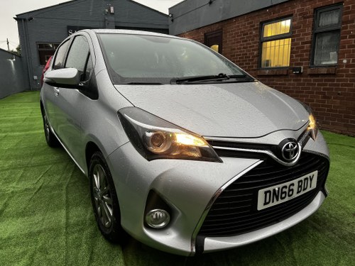 2016 TOYOTA YARIS 1.3 VVT-I ICON 5DR SILVER SOLD