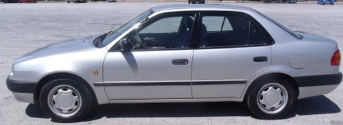 2000 Toyota Corolla 1.331cc 4E-FE, 18580km, Original Color Till salu