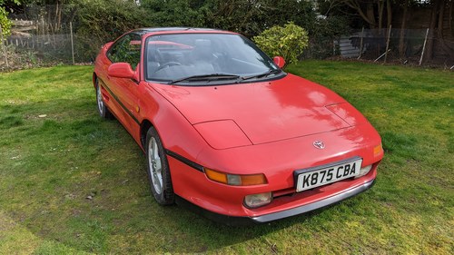 1992 Mk2 MR2 T-Bar Leather History SOLD