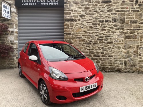 2009 59 TOYOTA AYGO 1.0 VVTI + 3DR. 64771 MILES. £20 RFL. For Sale