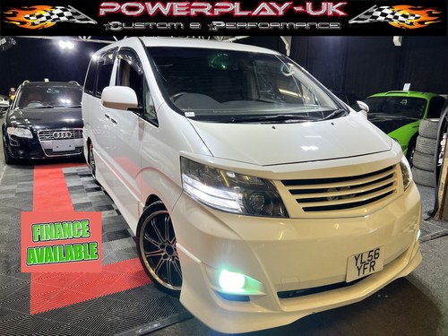 2006 2007 TOYOTA ALPHARD- CAMPER- RACE VAN --FINANCE --WARRANTY SOLD