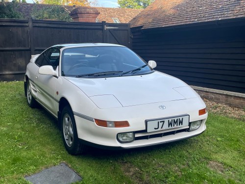 1991 MR2 GT T-Bar. Stunning example of an early REV1 SOLD