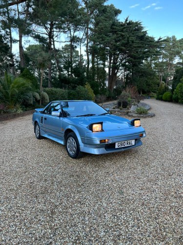 1990 Toyota MR2 MK1 Sunroof Blue