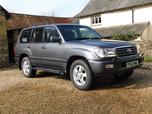 2002 Toyota Land Cruiser Amazon TD - 108k, 4 owners, exceptional VENDIDO