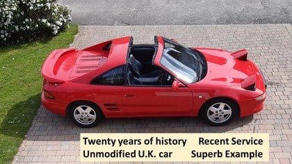 1997 Toyota MR2 GT T-BAR   Revision 4   Unmodified U.K. car.