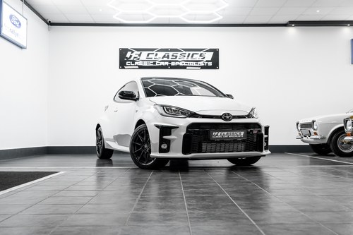 **NOW SOLD**2021 Toyota Yaris GR-FOUR Platinum White VENDU