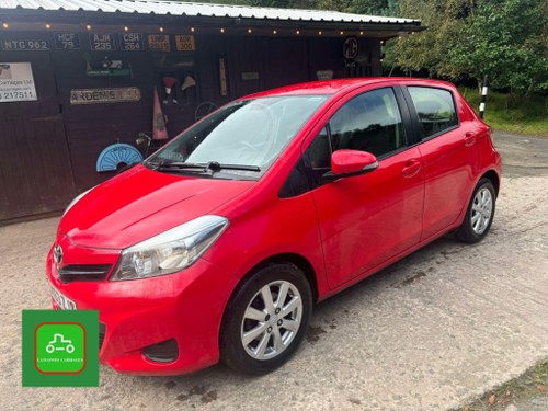2013 TOYOTA YARIS 1.3 VVT-i TR VERY TIDY & HIGH SPEC FULL HISTORY SOLD