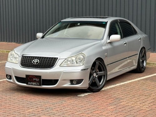 2007 TOYOTA CROWN MAJESTA 4.3L 3UZ V8 TOM'S SUPERCHARGED SOLD
