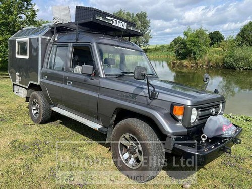 2018 1995 TOYOTA LAND CRUISER OVERLANDER OFF GRID CAMPER Zu verkaufen durch Auktion