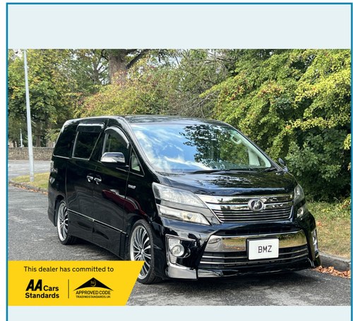 2012 Toyota Vellfire 2.4 Hybrid E-Four G Edition Auto 5Dr 7S Kaufen Bei
