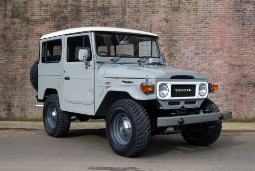 1982 TOYOTA FJ40 LAND CRUISER - NUT & BOLT RESTO VERKOCHT