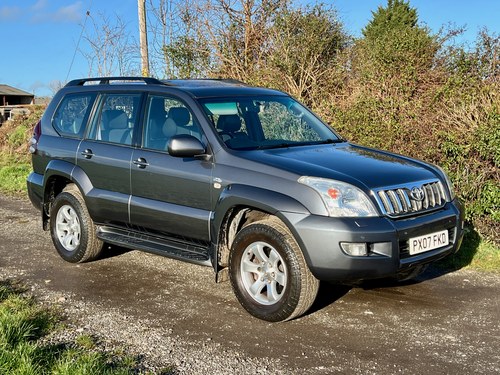 2007 RARE MANUAL TOYOTA LANDCRUISER 3.0 D4D LC4 IN SUPERB ORDER For Sale