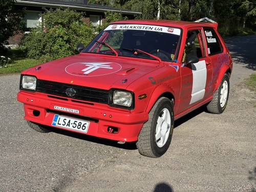 1982 Toyota Starlet KP61 Rally VERKAUFT