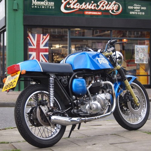 1965 Triumph Triton Featherbed Framed, RESERVED FOR NORMAN. VENDUTO