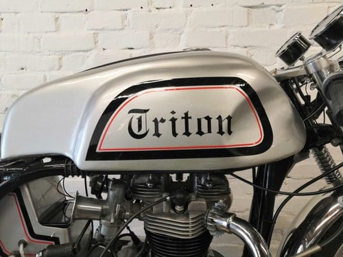 1955 NEWLY COMPLETED 650 TRITON SOLD