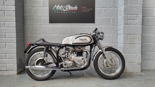 1957 Triton 650 cafe racer
