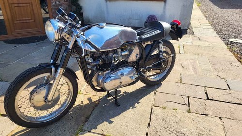1971 Triton Cafe Racer T120R Engine, Wideline Frame