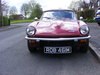 1973 Mk III Triumph GT6 in Carmine Red for sale. SOLD