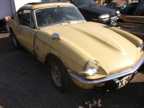 1973 triumph GT6 yellow For Sale