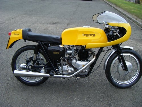 1961 Triumph thunderbird pre unit cafe racer For Sale