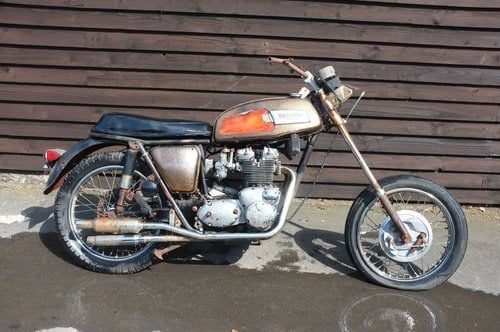 Triumph Trident T150 MK1 1969 BARN FIND Restoration Project VERKAUFT