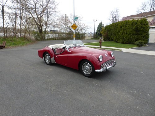 1961 Triumph TR3A Two Tops Overdrive Nice Driver - For Sale