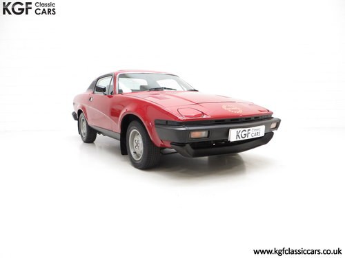 1979 A Highly Collectable TRDC Ex-Concours Winner Triumph TR7 FHC For Sale