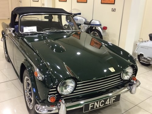 1968 Immaculate TR5 pi  SOLD