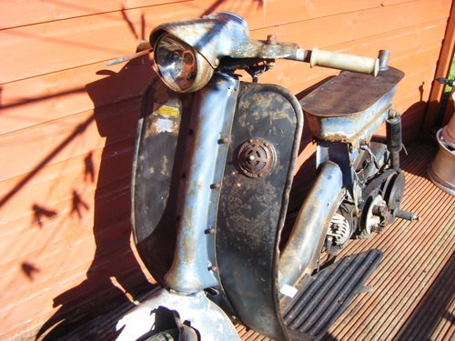 Triumph tina t10 scooter barn find For Sale
