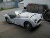 1954 LONG DOOR TR2 STORED SINCE1968 $11000 SHIPPING INCLUDED VENDUTO