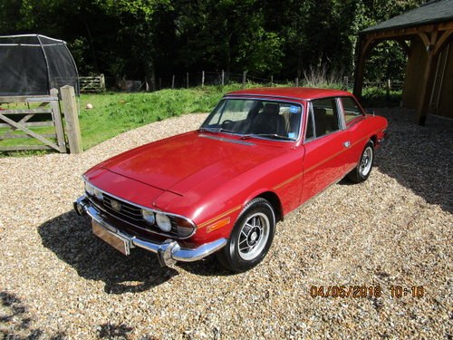 1977 Triumph Stag Auto (1 Owner From New) SOLD