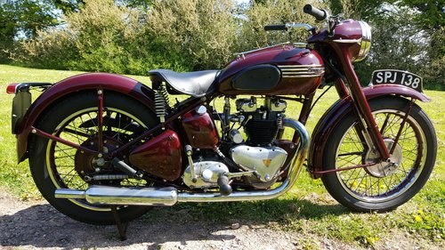 1953 Triumph 5T Speedtwin 1 previous owner! For Sale