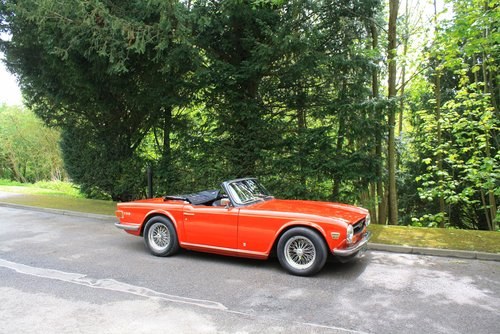 1972 Triumph TR6. 150BHP + Overdrive. Lovely History. In vendita