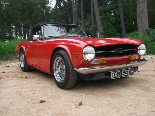 1970/H TRIUMPH TR6 - FAST ROAD SPECIFICATION SOLD