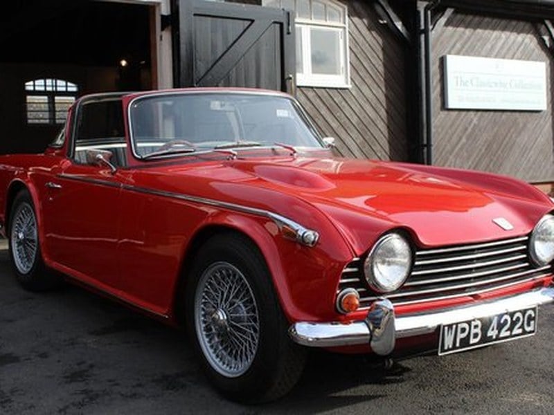 1968/G TRIUMPH TR5 PI WITH SURREY TOP