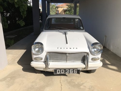 TRIUMPH HERALD 1200 - 1966 - 1 Owner low mileage For Sale