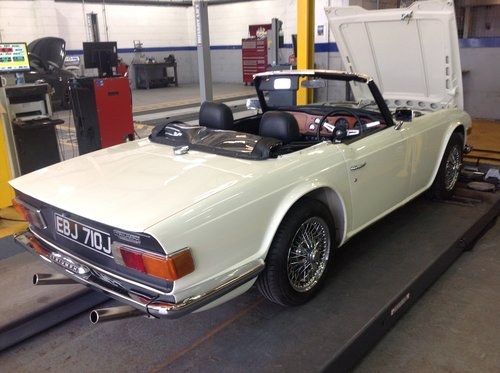 1970 Triumph TR6 UK 150bhp project to complete SOLD