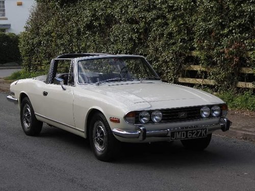 1971 Triumph Stag MKI Manual O/D, excellent condition SOLD