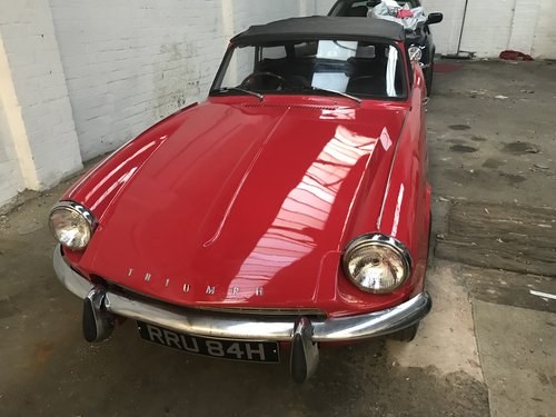 1969 Beautifully Rebuilt Triumph Spitfire MK3 MKIII For Sale