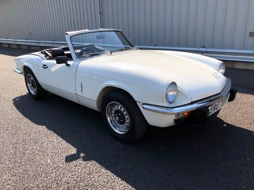 1979 TRIUMPH SPITFIRE 1500 WITH OVERDRIVE For Sale