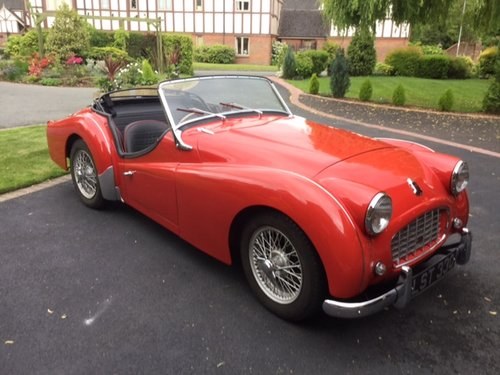 Triumph TR3 1956 Immaculate condition SOLD