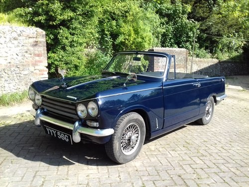 1969 Triumph Vitesse Mk II Convertible For Sale by Auction
