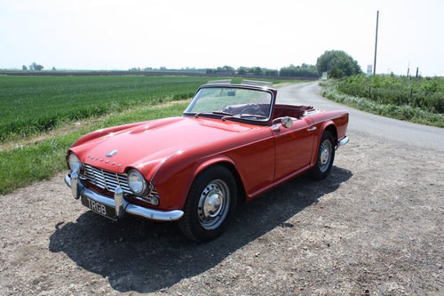 TR4 1962 LEFT HAND DRIVE For Sale