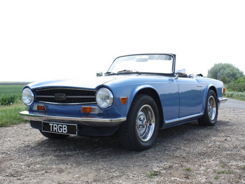 TR6 1973 VERY EARLY CR SERIES CAR.