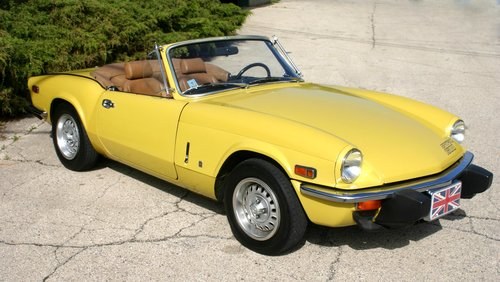 1975 One Owner Triumph Spitfire 1500 For Sale