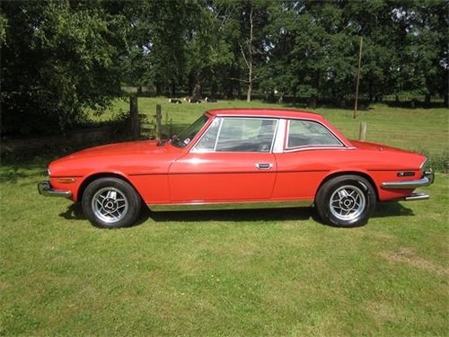 Triumph Stag Mk1 in Red 1972. SOLD